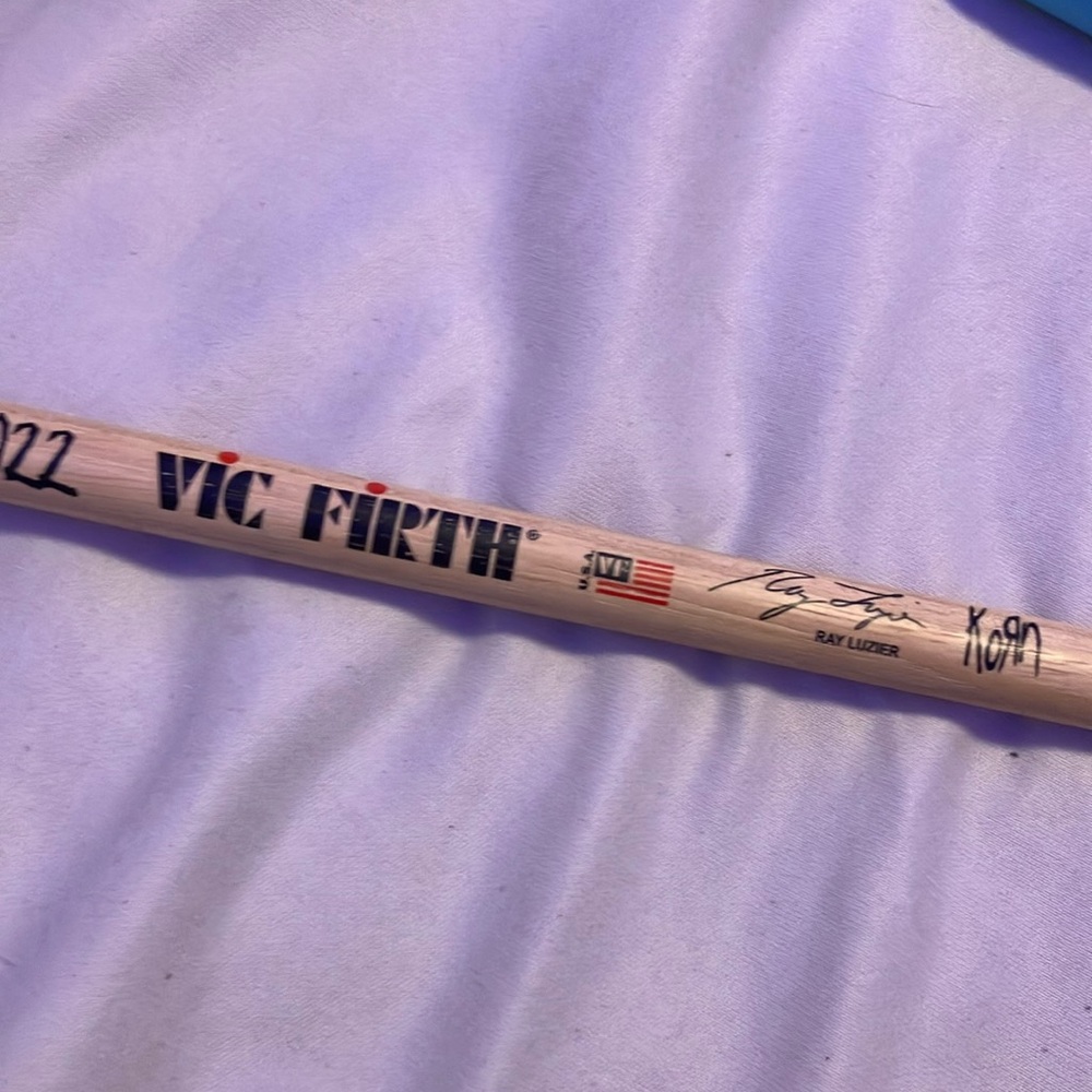 Vic Firth Autographed Drumstick